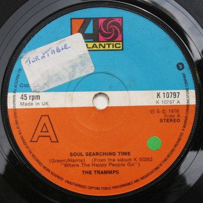 The Trammps - Soul Searching Time  (7'', Single, Sol)