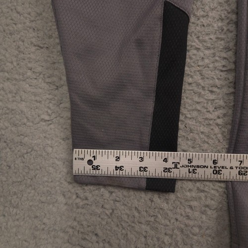 Under Armour ColdGear Quarter Zip Pullover Men XL Gray Black Loose Infrared - Picture 7 of 11