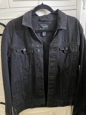 Forever 21 Men Black Jacket Size Medium
