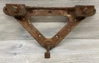 Vintage Cast Iron Triangle Shaped Wall Mount Sink Bracket - Belvedere