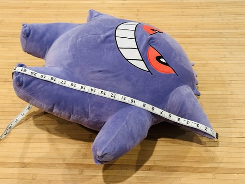 Juguete de peluche grande de 22" Gengar Pokémon Nintendo GAME FREAK difícil de encontrar 🔥 2023 - Imagen 9 de 9
