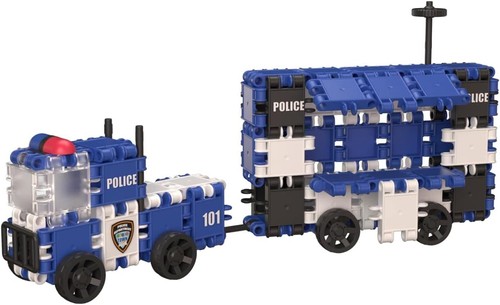 Clics Police Editon- Construction Toys for Children Aged 3+ Creative Educational - Picture 5 of 6