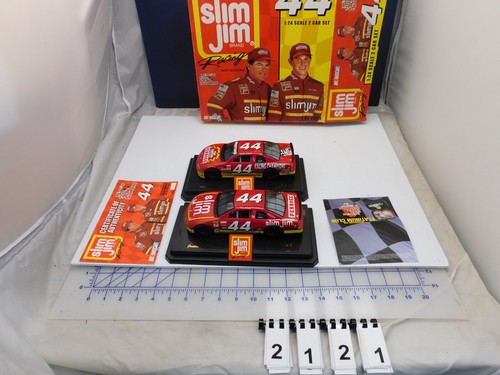 Juego de autos diecast Terry & Justin Labonte 1999 Slim Jim, Chevrolet 1:24, nuevo en caja - Imagen 15 de 15