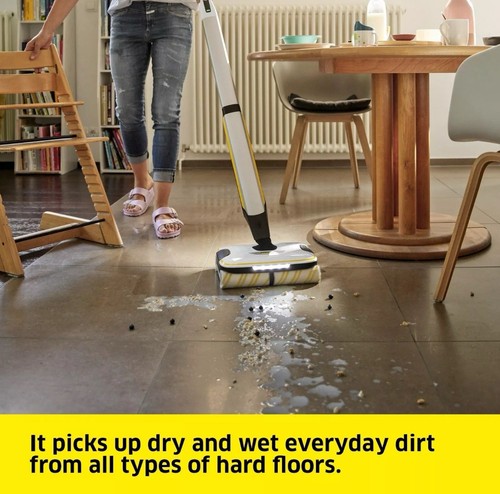 Karcher FC 7, Electric Floor Cleaner, Cordless Electric Mop, 4 Rollers, NEW - Picture 6 of 7