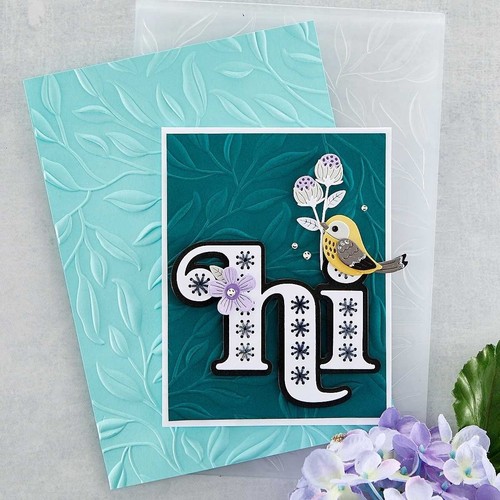 Spellbinders 3D Prägefolder 5,5"X8,5" - Blatt - E3D030 - Bild 4 von 6