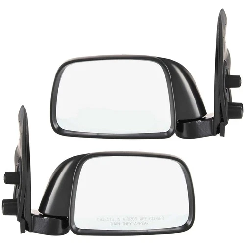 Mirror Left and Right For 1995-00 Toyota Tacoma Manual Adjust 9x5-inch Housing