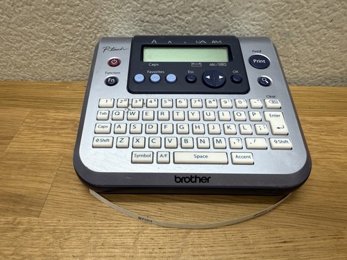 Brother P-Touch PT-1280 Label Thermal Printer Tested Working No Adapter