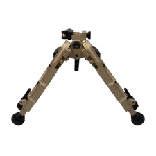 Accu-Tac BR-4 G2 Quick Detach Small Rifle Bipod 5-Position 6061 Aluminum FDE
