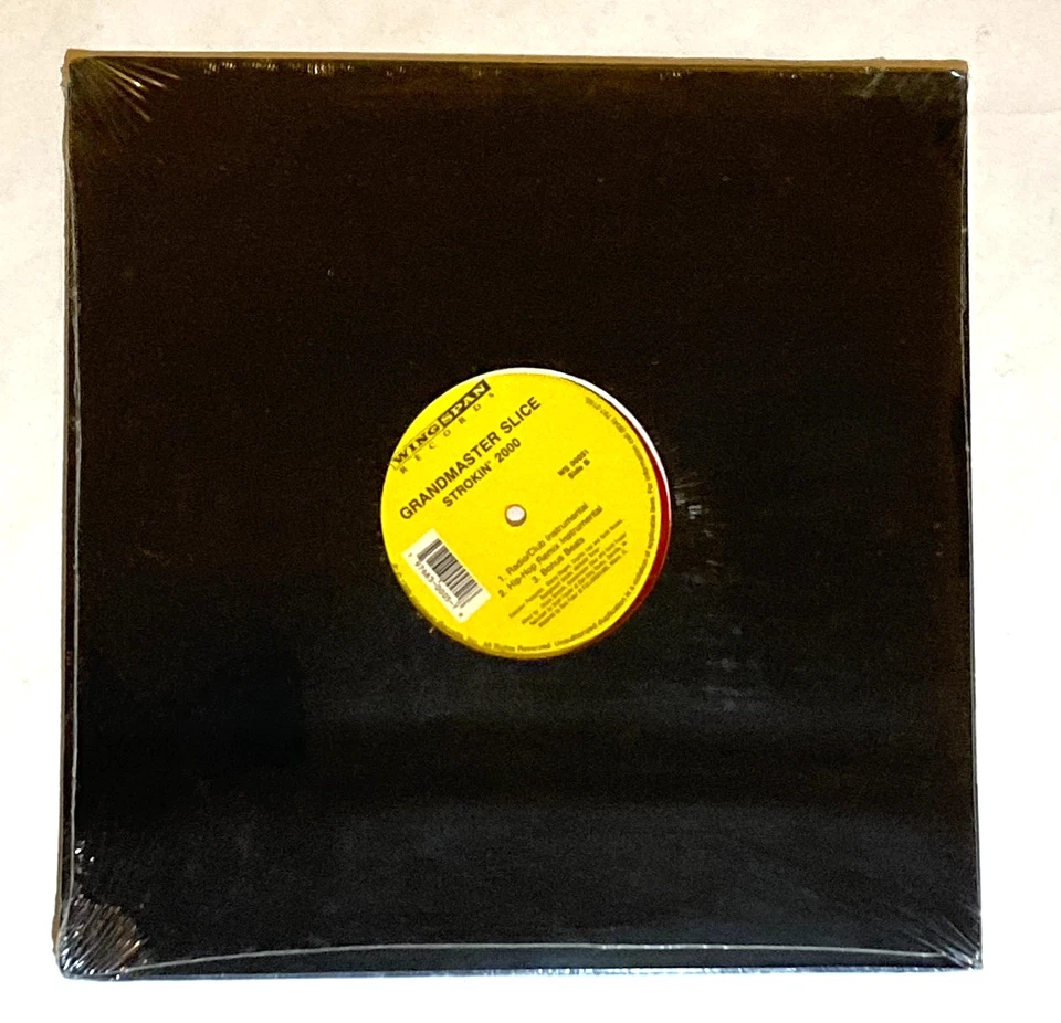 Grandmaster Slice Strokin' 2000 1999 Red Vinyl 12" SINGLE ~RARE~ HTF *SEALED* - Image 2 of 4