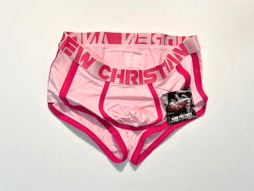 Andrew Christian - Size S Sport Modal Boxer Briefs/Trunks - Pink/Fuchsia - Picture 2 of 11