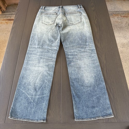 BKE Buckle Wells Relaxed Straight Jeans Mens 34x33 Blue Premium Stretch Denim - Picture 13 of 14