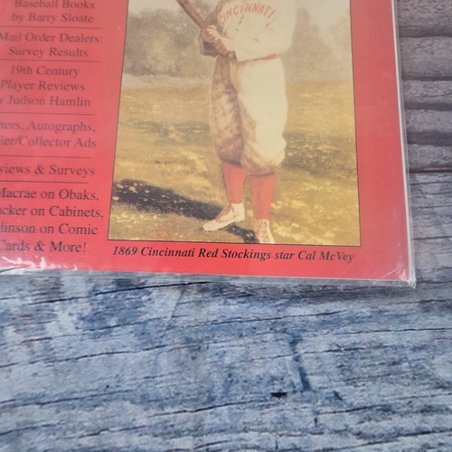 VINTAGE & CLASSIC BASEBALL COLLECTOR MAGAZINE ISSUE #3 SEPTEMBER 1995 Vintage - Picture 7 of 12
