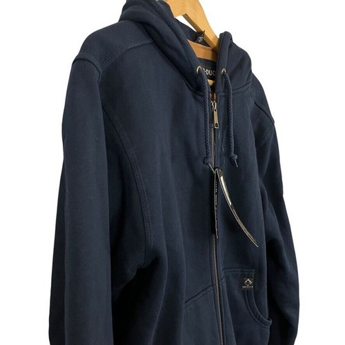 Dri Duck Herren Navy Full Zip Lined 7033 Crossfire Heavyweight Fleece Jacket M - Bild 4 von 16