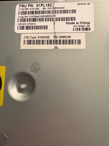 IBM 3580-H8S TS2280 External SAS Tape Drive FRU PN: 01PL152 (ENCLOSURE ONLY) - Picture 3 of 4