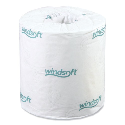 Windsoft 2405 2-lagige einzeln verpackte Badetücher - Weiß (48 Rollen/CT) NEU - Bild 1 von 5