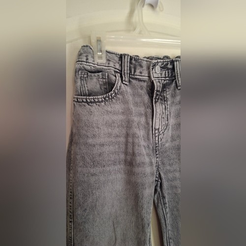 Old Navy Baggy Flare High Rise grau weites Bein Mädchen Jeans Gr. 12 Boho Freizeit - Bild 5 von 8