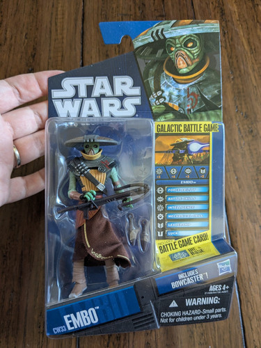 Hasbro Star Wars CW33 Embo Bounty Hunter 2010 - Picture 1 of 6