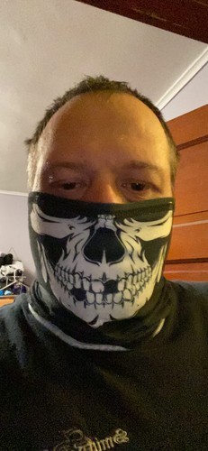 Indie Ridge Skull Balaclava Mask Hood Cosplay Halloween Killer Skeleton Horror ! - Picture 8 of 23