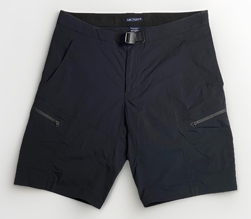Arc'teryx Palisade Belted Hiking Shorts Men’s Size 36 Black - Picture 3 of 10