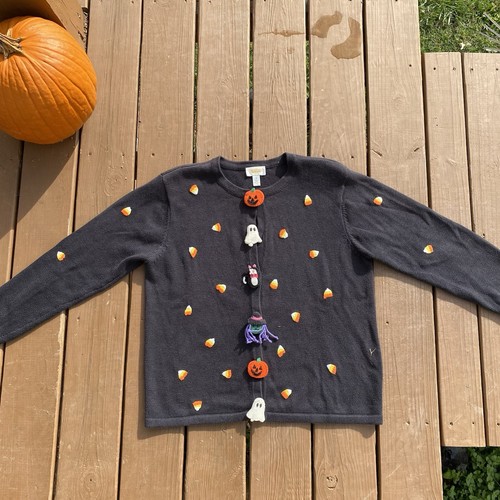 Vintage Halloween Cardigan