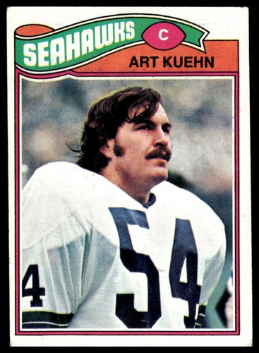 1977 Topps #437 Art Kuehn RC Seattle Seahawks - Picture 1 of 2