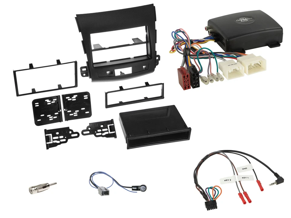 Kenwood Lenkrad USB DAB Bluetooth Autoradio für Mitsubishi Outlander 07-12 aktiv - Bild 3 von 4