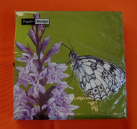 20 Servietten Schmetterling 1 Packung Ovp Angebot E Pd BlüTen Falter Motivservi