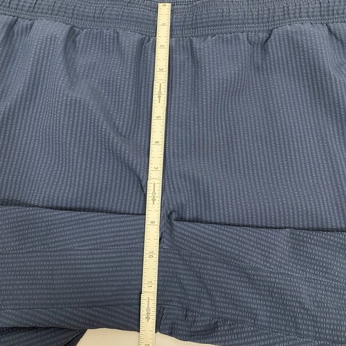 Pantaloncini Seersucker All in Motion da uomo taglia 38 tasche con cerniera attivi leggeri - Foto 16 di 16