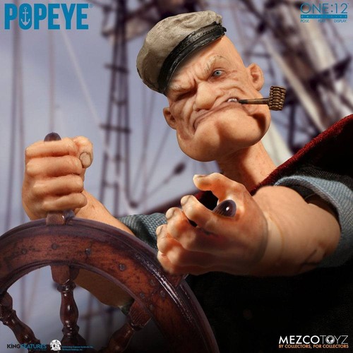 Popeye. One:12 Collective Mezco Toyz - Imagen 8 de 11