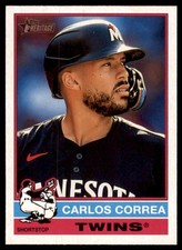 2025 Topps Heritage #251 Carlos Correa NM-MT Twins ID:78297