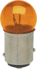 Drag Specialties Small Globe 1157 Bulbs 21/6CP Amber 10-Pack