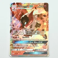 Volcarona GX 35/236 Near Mint Ultra Rare Cosmic Eclipse Holo Pokemon TCG