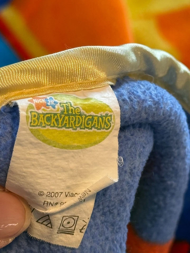 Manta tamaño niño The Backyardigans 42" x 30" 100 % poliéster con fecha 2007 ¡Difícil de encontrar! Foto 3 de 4