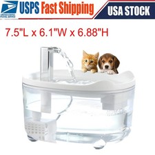Cat Water Fountain - Automatic 50oz Pet Water Fountain for Cats Kitten Dogs New