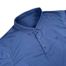 IDOGEAR Polo Shirt Mens L Blue Tactical Military Style Short Sleeve Performance