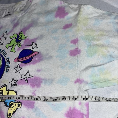 Grateful Dead Happy Bear Tie Dye Graphic Print Tee Size XL - Picture 4 of 5
