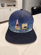 Nickelodeon SpongeBob Square Pants and Patrick Mesh Trucker SnapBack Hat Cap