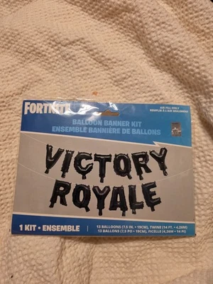 Fortnite Victory Royale Party banner & Balloons - Image 1 of 4