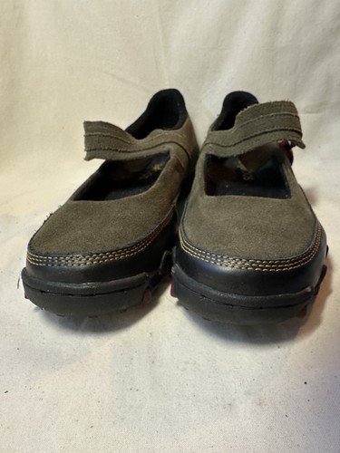 Kangaroos Womens Green Suede Lug Sole Maryjane Style Shoe Sz 8 Pre-owned - Picture 6 of 15