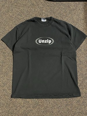 Vintage Y2K Comdex File Unzip Shirt Men's M Vulgar Funny Computer Tech