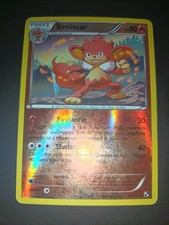 💫carta Pokemon simisear Reverse Set nero e bianco 22/114 ita good