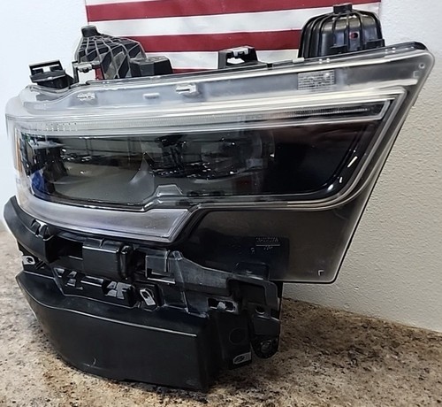 OEM 2020 2021 2022 2023 2024 DODGE RAM 1500 TRX RH HID FULL LED BLACK HEADLIGHT - Picture 3 of 20