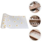  1 Brötchen Haushaltsschrank Liner Anti-Skid-Regal-Liner wasserdichte