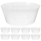  10 Pcs Pot Trays for Plants Flower Saucer Indoor Bonsai Basket Liner