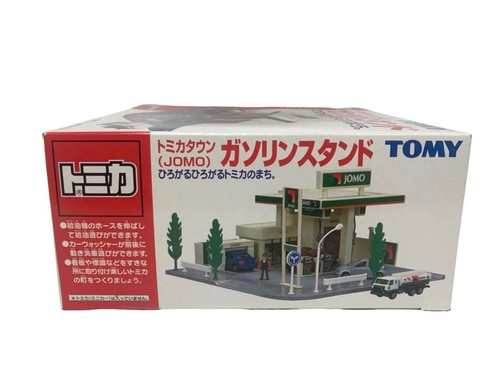 Tomica Town JOMO Gas Station Old Model Out of Print Unopened TOMY Japan - Picture 3 of 7