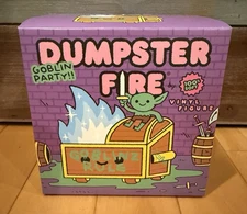 100 Soft Wizard of Barge Goblin Party Dumpster Fire Limited Edition Vinyl Figure