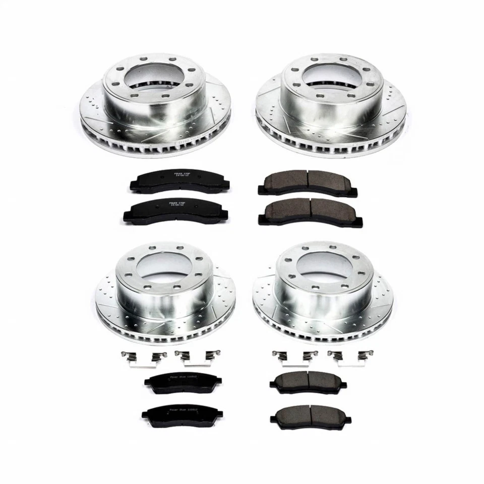 Kit de frenos Power Stop para Ford F-250/F-350 Super Duty 1999-2004 delantero y trasero Foto 2 de 4