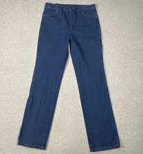 Wrangler Cowboy Cut 936PWD Men's 34Wx34L* 100% Cotton Medium Wash Blue