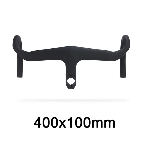 Carbon Fiber Road Bike Handlebar -7 Degree Stem Matte Black 380/400/420/440mm - Picture 15 of 40