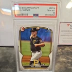 2023 1st Bowman Draft Paul Skenes BD-14 PSA 10 Pirates Rookie Base GEM MINT
